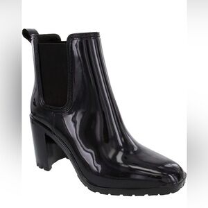 London Fog Black Women's Winter & Rain Boots
